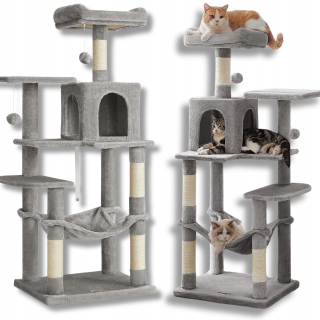 VEĽKÁ VEŽOVÁ VEŽOVÁ POŠTA XL VEĽKÉ KRABIČKO pre mačky 143 cm